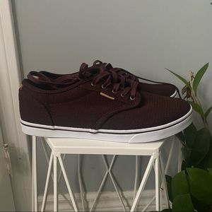Vans Burgundy Sneakers